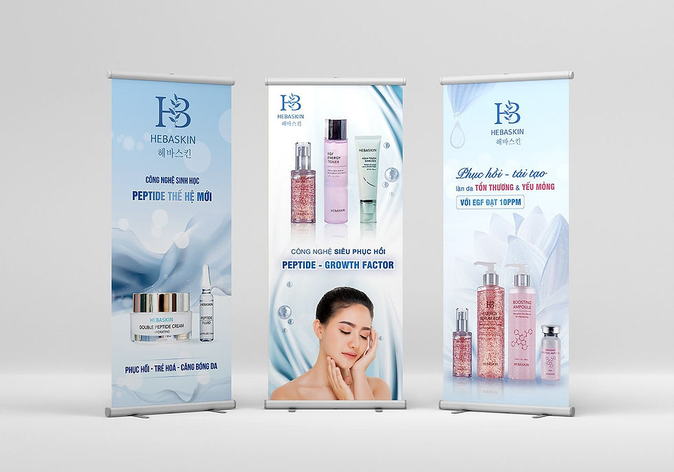 Các chú ý khi thiết kế và đặt in standee spa