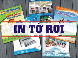 DỊCH VỤ IN FLYER LẤY TRONG NGÀY GIÁ RẺ