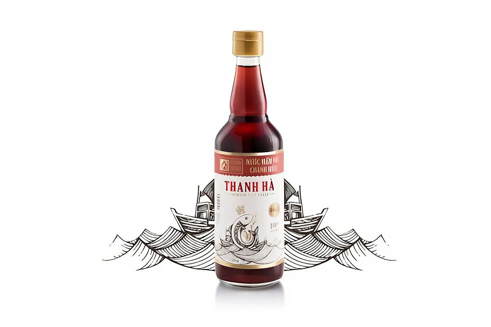 Mẫu thiết kế tem nhãn nước mắm đẹp, chuyên nghiệp và sáng tạo