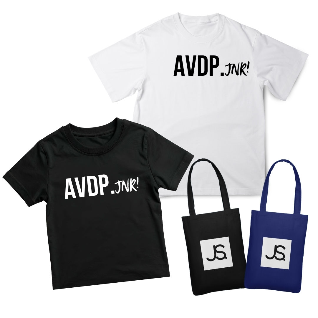 AVDP JNR SHIRT PACK + JS TOTE BAG