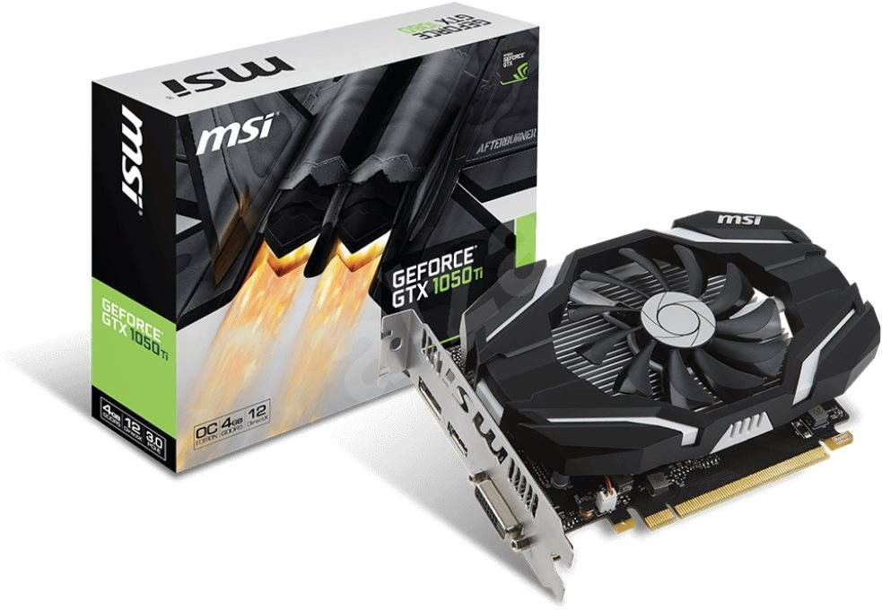 MSI GeForce GTX 1050 1404Mhz PCI-E 3.0 2048Mb 7008Mhz 128 bit DVI HDMI HDCP OC