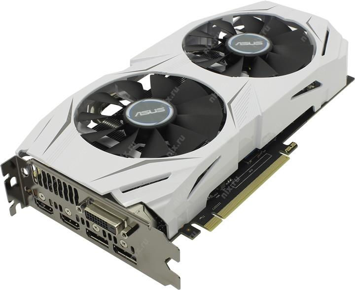Видеокарта ASUS DUAL-GTX1070-8G 8Gb 1506Mhz (Подробнее: https://www.oldi.ru/cata