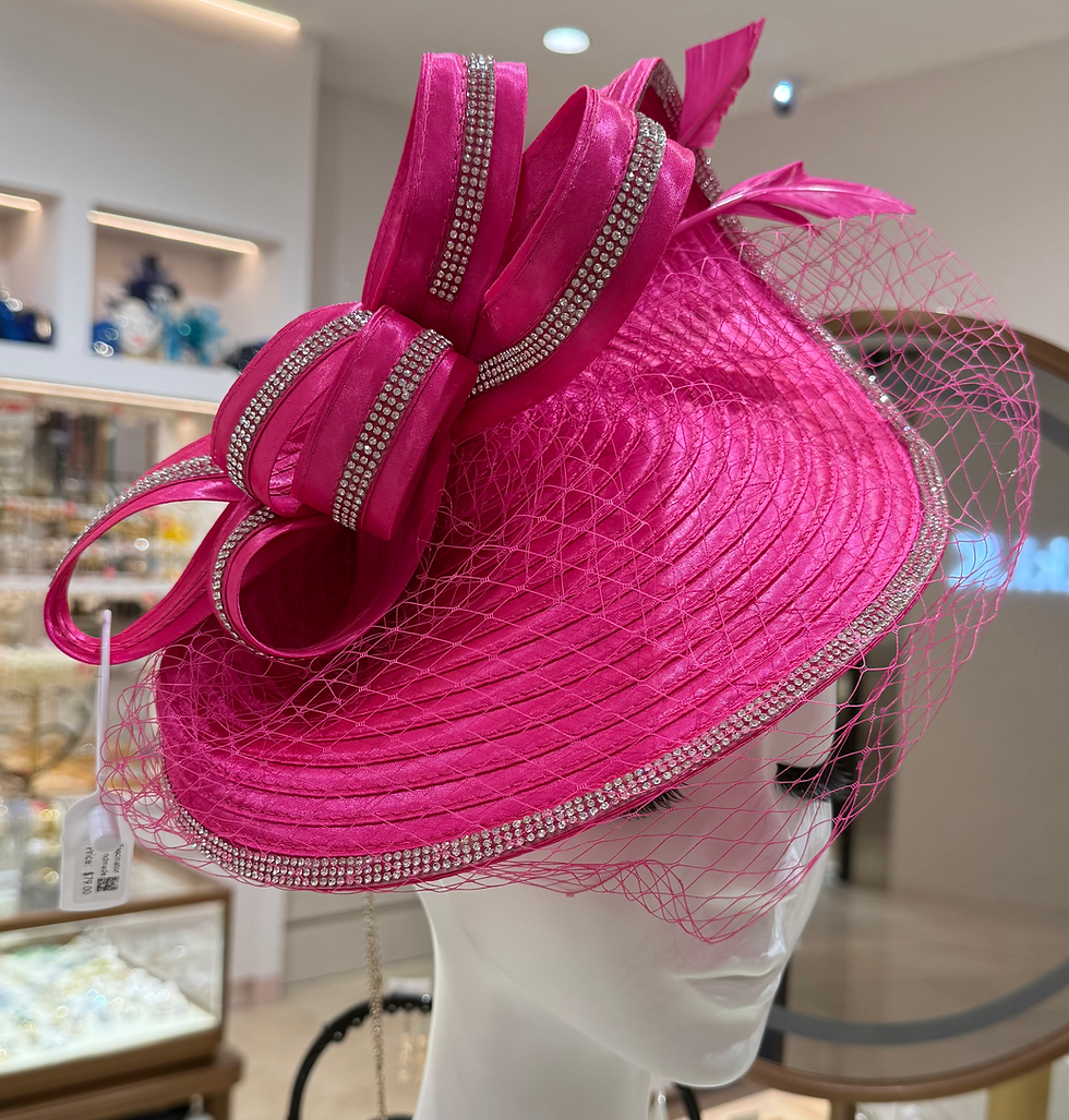 Thumbnail: Large Ribbon Fascinator Hat