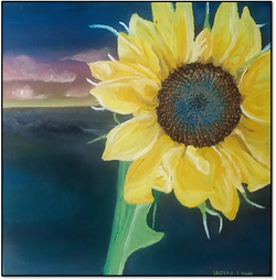 Fancy Sunflower Sunset