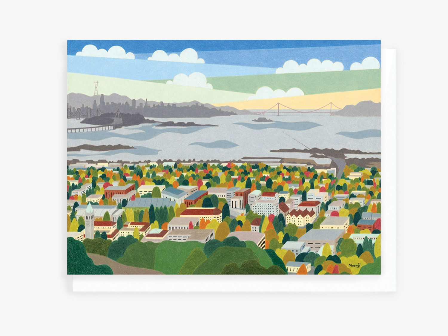 The East Bay - Greeting Card