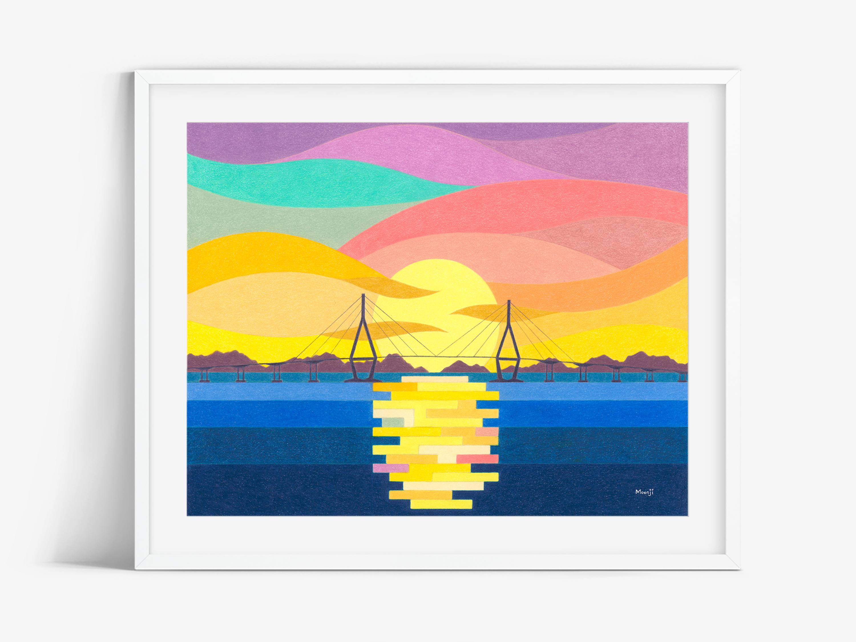 Incheon Sunset - Limited Edition Print