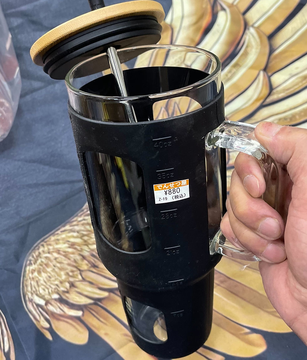 サムネイル： 蓋 ストロー付き アイスコーヒーカップ