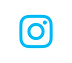 ícone de instagram azul