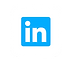 ícone de LinkedIn azul