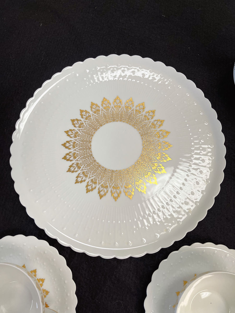 Thumbnail: Like new French Limoges china set