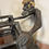 Thumbnail: Antique hand-carved wooden wine rack 