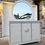 Thumbnail: Like new AICO dresser with mirror