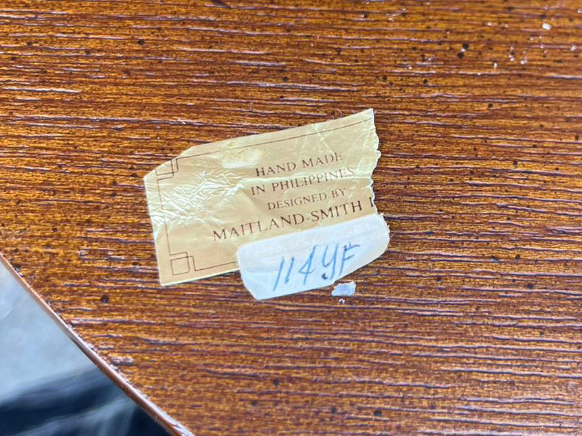 Thumbnail: Vintage hand made side table