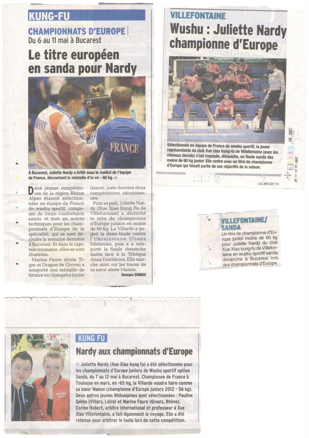 articles journaux juliette championats d'Europe.jpg