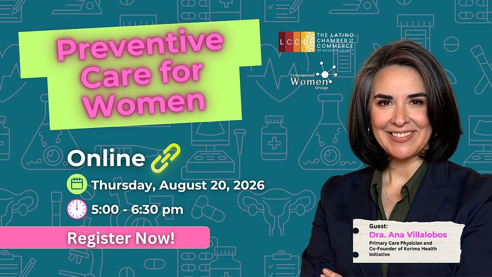 GME: Cuidados Preventivos Para la Mujer / EWG: Preventive Care for Women