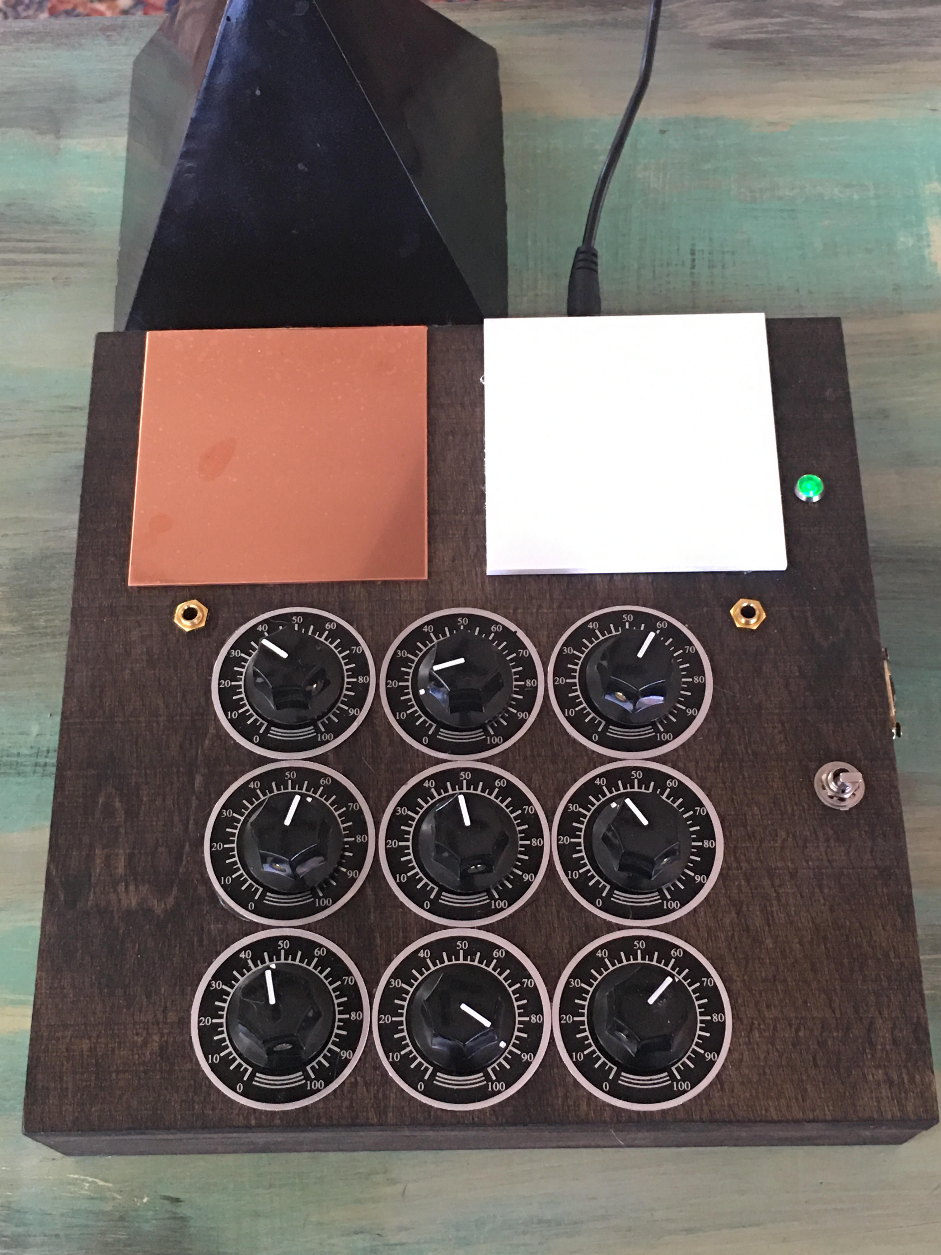 Radionics Machine, 9 Dial Wishing Machine