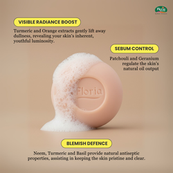 Floria Naturals Crystal Cream Shower Aromatherapy Soap