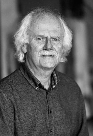 Porträt von Künstler Wilfried-Georg-Barber,