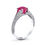 Thumbnail: Ruby and Diamond Ring