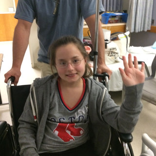 Saying goodbye to a hospital stay