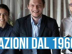 LE GENERAZIONI DAL 1960 AL 2020 ED IL LORO ATTEGGIAMENTO AL LAVORO