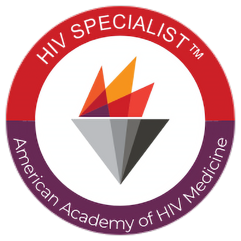 HIV Specialist American Academy of HIV Medicine logo