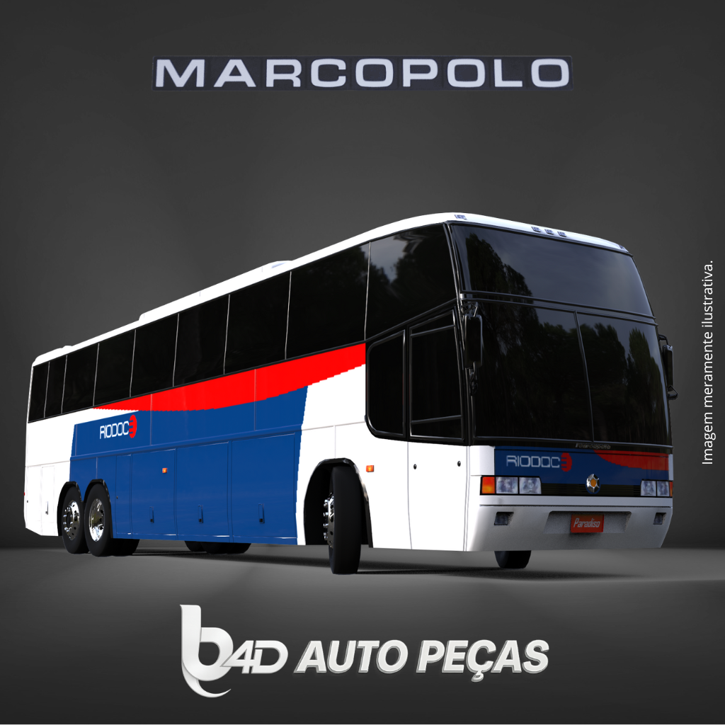 Externa Marcopolo GV 1150 - Modelo chassi Scania K-113