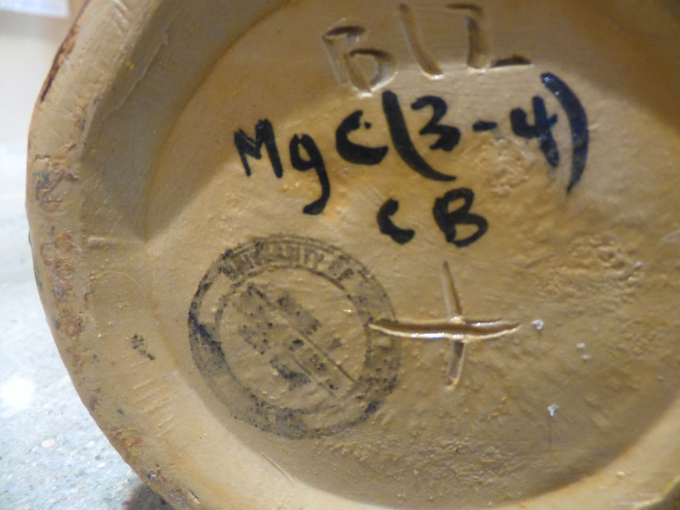 Thumbnail: North Dakota School of Mines Stoneware Vase, Circa 1920’s