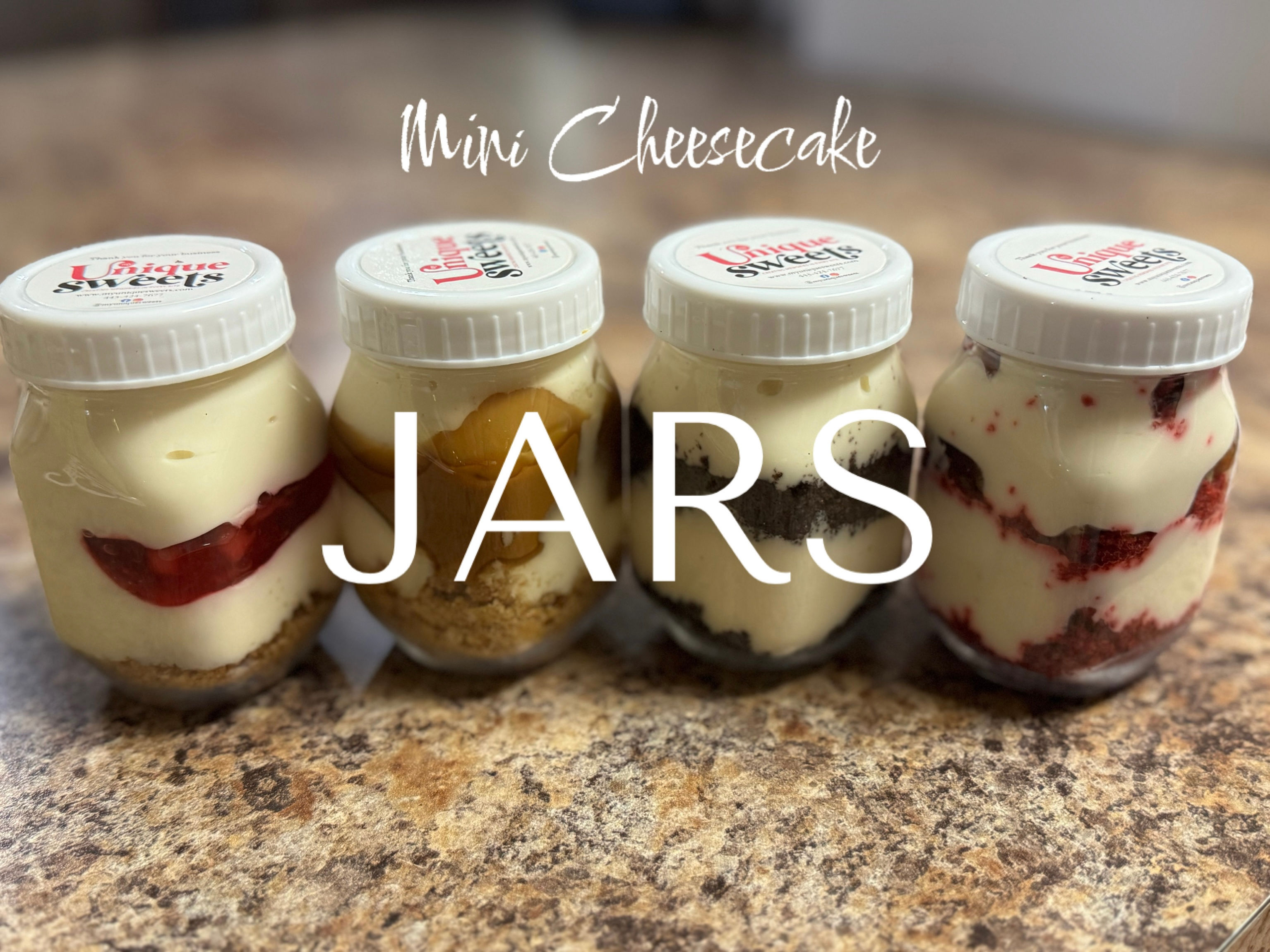 Mini Cheesecake Jars - SINGLES
