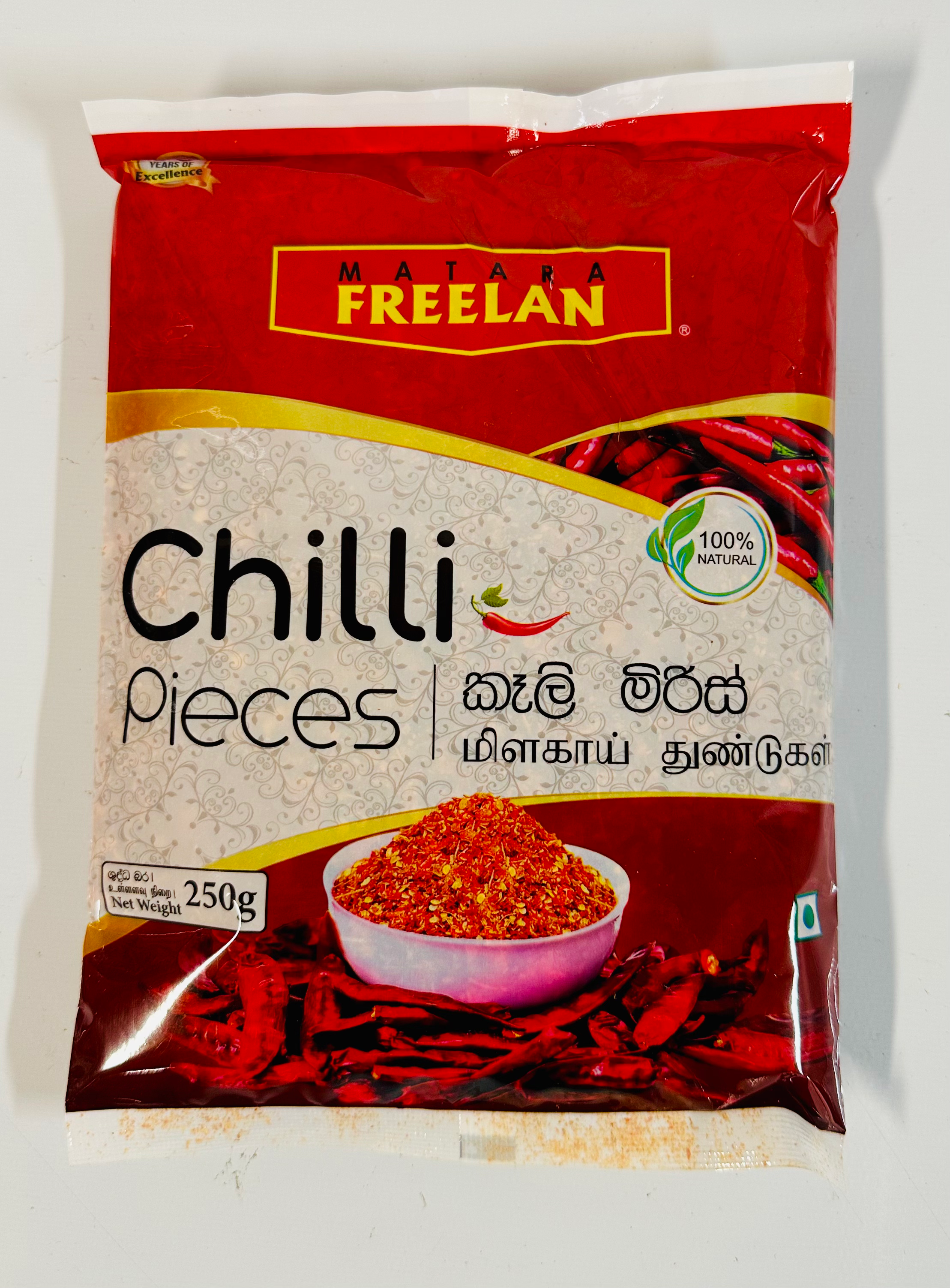 Chilli Pieces - Freelan 250g
