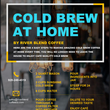 Step-By-Step DIY River Blend Cold Brew