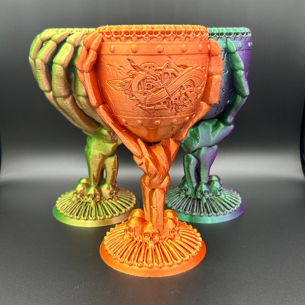 Skull Hand Chalice
