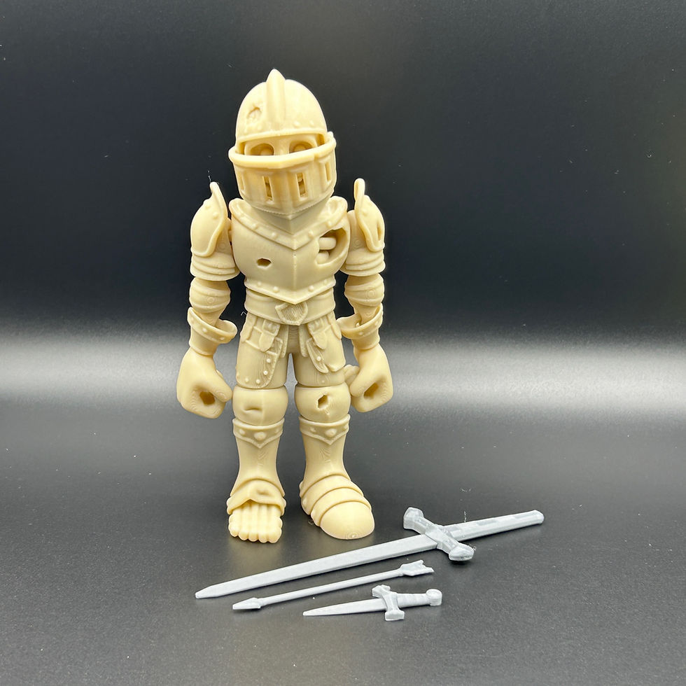 Thumbnail: Skeleton Knight and Weapons