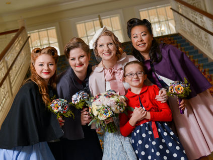 Vintage Hair & Makeup Glam at Disney