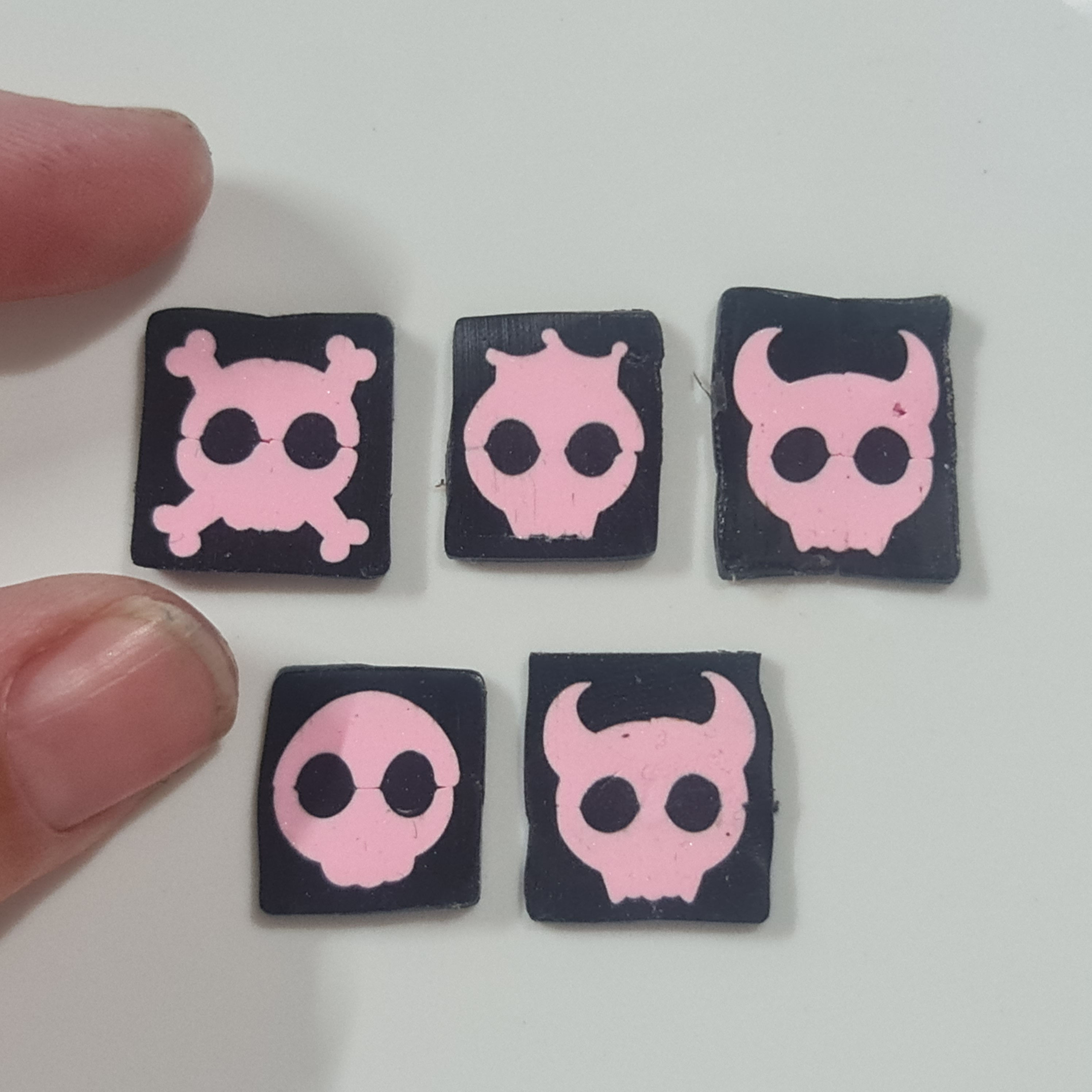 Skulls NO Frame - Mix and Match - Extruder Disc