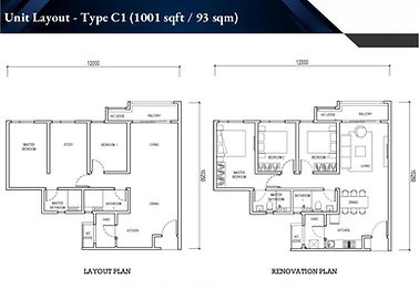 The Lighthauz Penang 1001 Sqft ( Type C1 )
