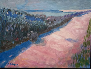 Crows Pasture in Spring by Joanne O'Bryan