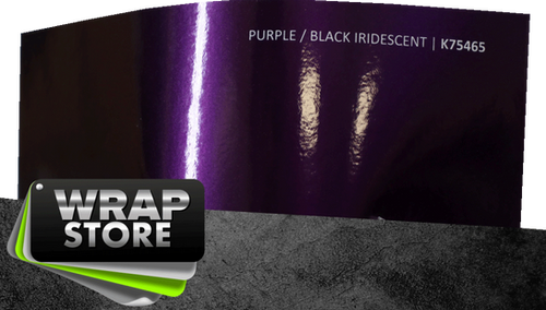 K75465 AIR Gloss Purple Black Iridescent | WrapStore