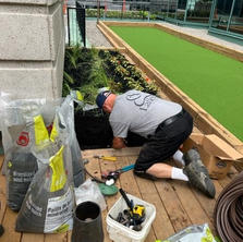 Irrigation installation