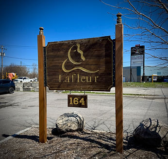 Lafleur Sign Main Entrance.JPG