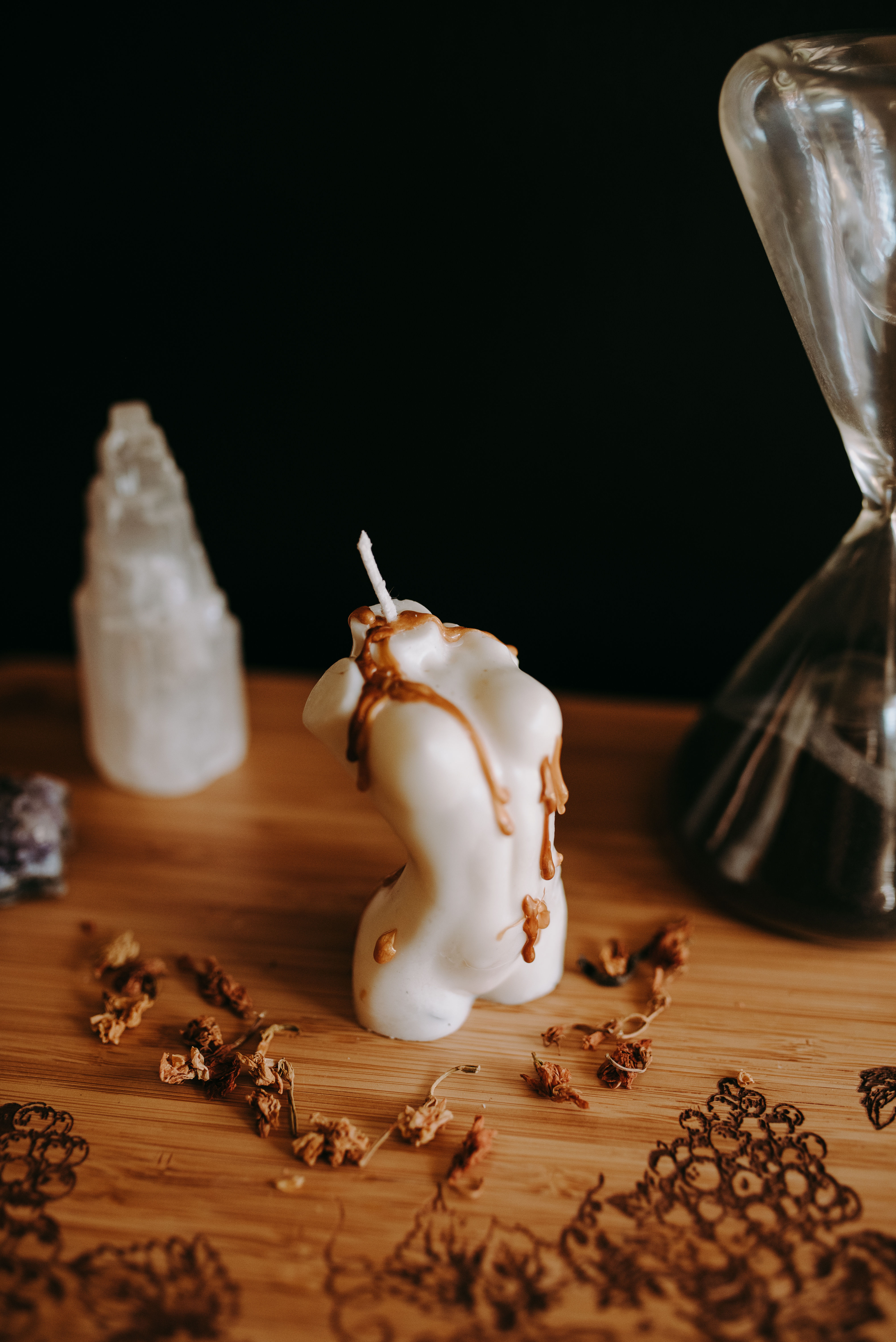 Goddess Torso Candle - Artemis