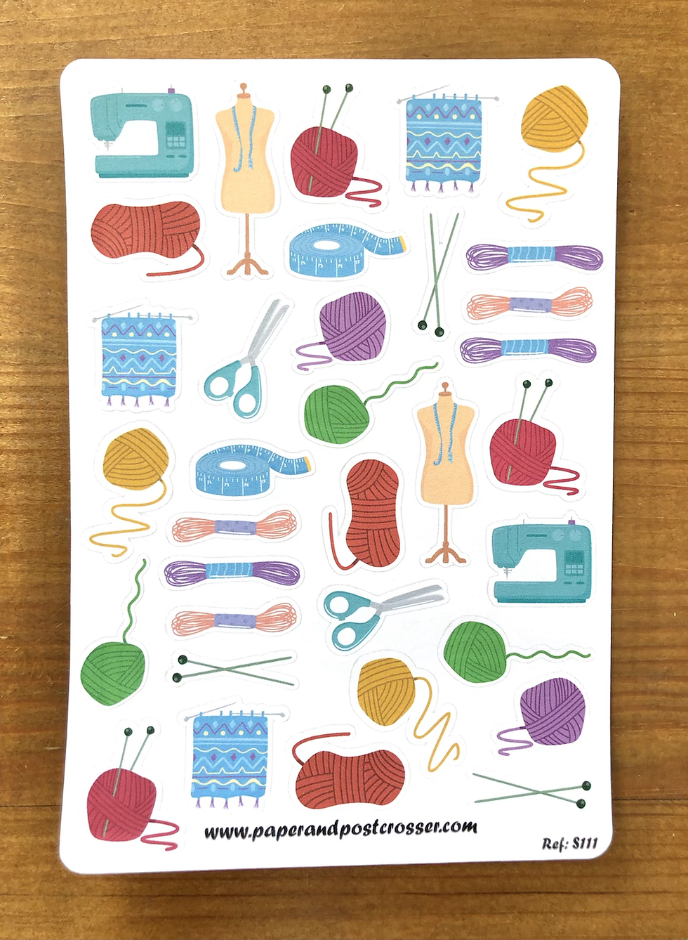 Sticker - stricken und nähen