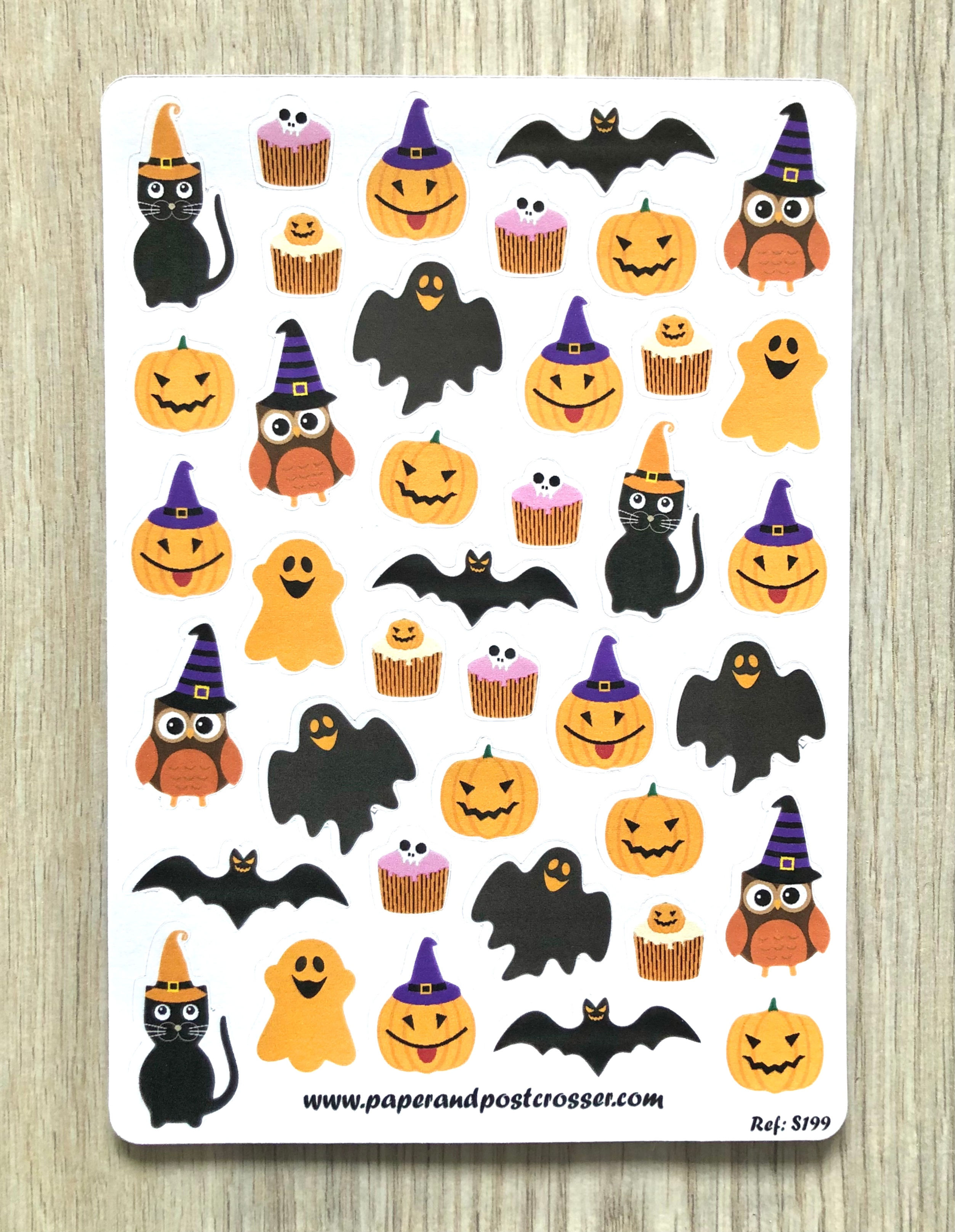 Aufkleber - Fröhliches Halloween