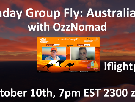 Sunday Group Fly with Aussie OzzNomad