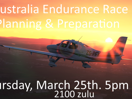 Endurance Race Preparation