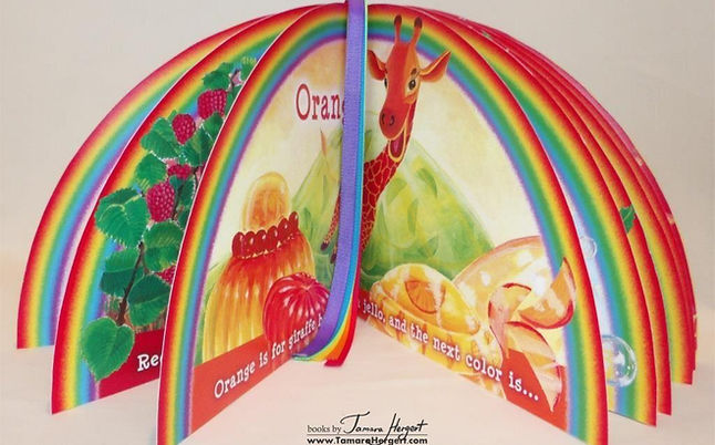 Rainbow Colors book by Tamara Hergert