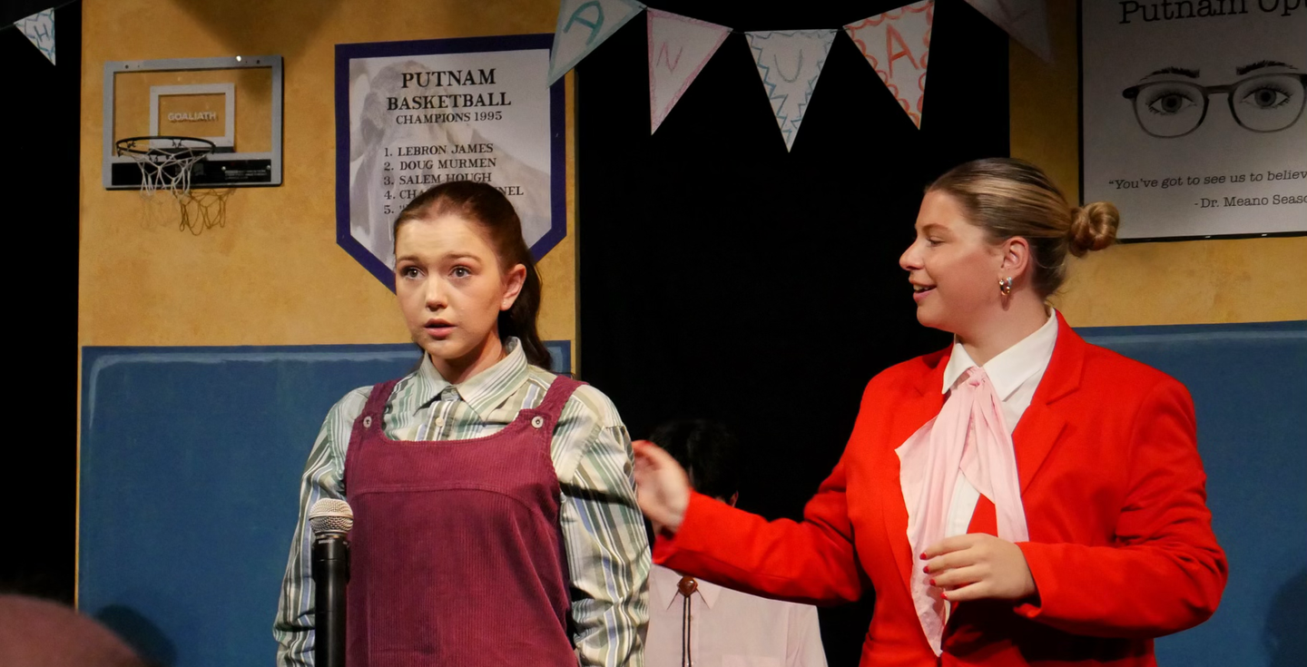 (L to R) Edie Roth as Olive, Rylee Sahl as Rona