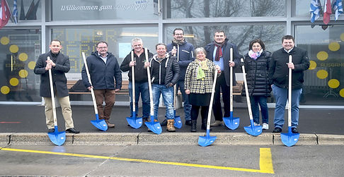 Zugerbergbahn ... Neubau des Trassees