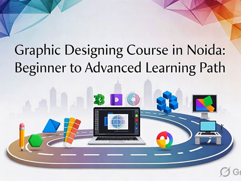 Join the Graphic Designing Course in Noida at YRC Training Hub and learn from beginner to advanced with practical projects, industry tools, expert trainers, portfolio development, and placement assistance.