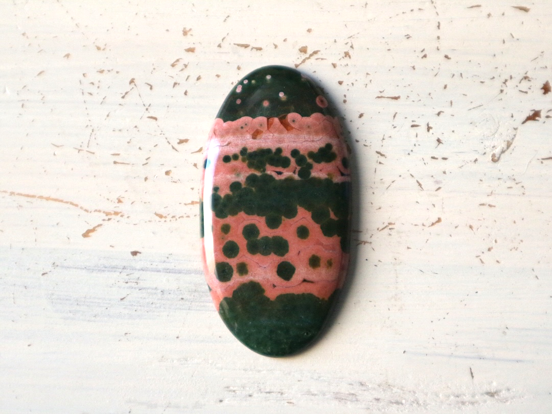 20％OFF マダガスカル産オーシャンジャスパー磨き16g